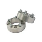 Hub-centric adapter (studded) 30mm – PCD 4x98-4x100 – CB 58.5-57.1 – C Silver (Studs SM1215, Nuts NM12125)