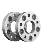 Hub-centric wheel spacer (bolt-on) 30mm – PCD 5x112 – CB 66.6 – C Black (Bolts M15x1.25, Bushings M15x1.25)
